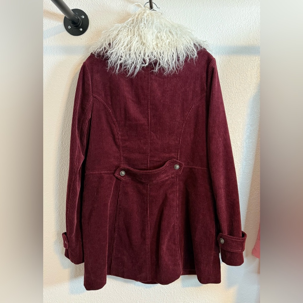 UFT NWT Free People Lady Lane corduroy coat Size Small - Picture 3 of 16